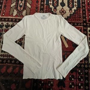 SKIMS LONG SLEEVE SOFT SMOOTHING SEAMLESS SHIRT